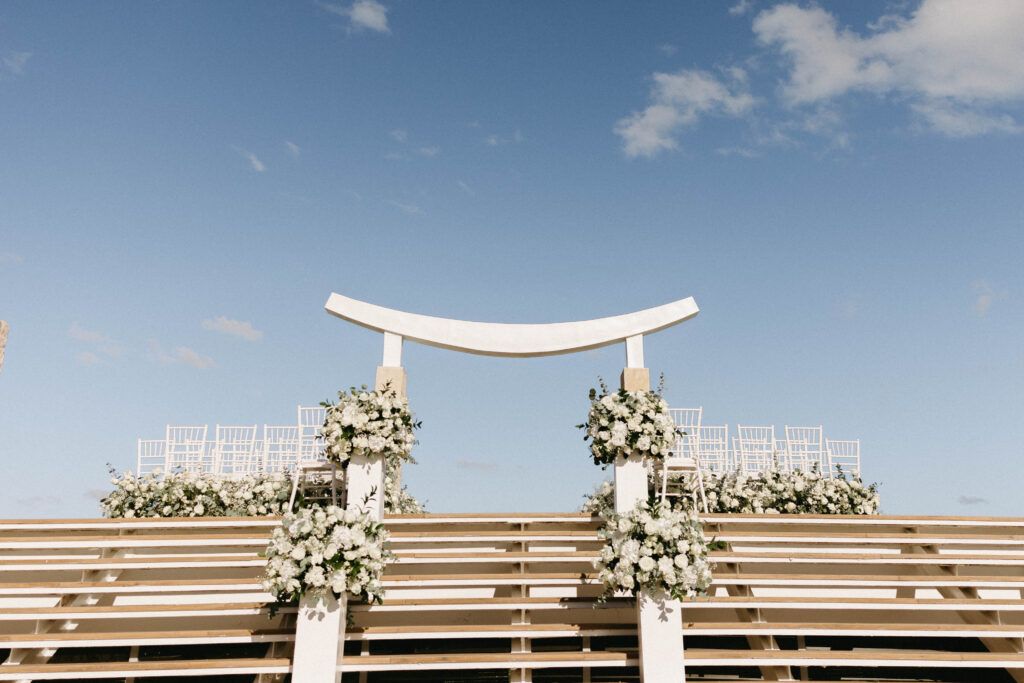 Wedding Gazebo at Majestic Elegance Costa Mujeres in Mexico